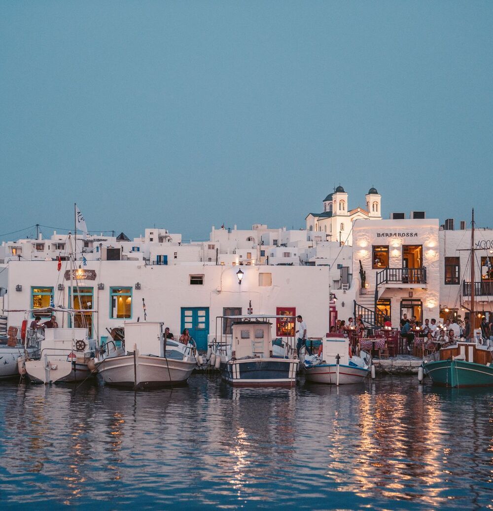 Paros by night